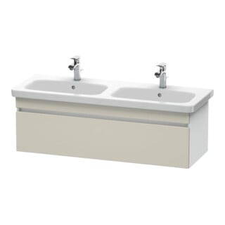 Duravit Waschtischunterschrank DuraStyle 123x44,8x39,8cm, 1 A, B li/re, tau/we ma