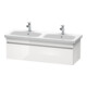Duravit Waschtischunterschrank DuraStyle 123x44,8x39,8cm, 1 A, B li/re, we. hgl-1