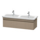 Duravit Waschtischunterschrank DuraStyle 123x44,8x39,8cm, 1 A, Beck. li/re, lei-1