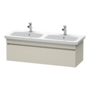Duravit Waschtischunterschrank DuraStyle 123x44,8x39,8cm, 1 A, Beck. li/re, Tau