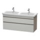 Duravit Waschtischunterschrank DuraStyle 123x44,8x61cm, 2 A, B l/r, betg/ba ma-1