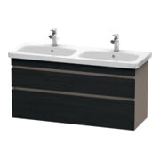 Duravit Waschtischunterschrank DuraStyle 123x44,8x61cm, 2 A, B l/r, E sw/Bas ma