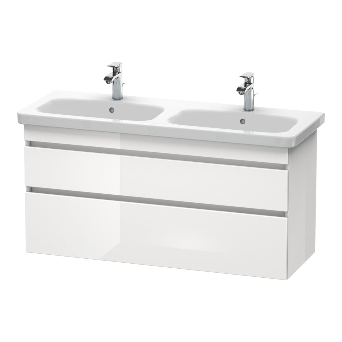 Duravit Waschtischunterschrank DuraStyle 123x44,8x61cm, 2 A, B l/r, gra m/bas ma