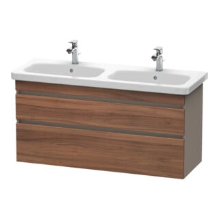 Duravit Waschtischunterschrank DuraStyle 123x44,8x61cm, 2 A, B l/r, N nat/b ma