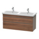 Duravit Waschtischunterschrank DuraStyle 123x44,8x61cm, 2 A, B l/r, N nat/b ma-1