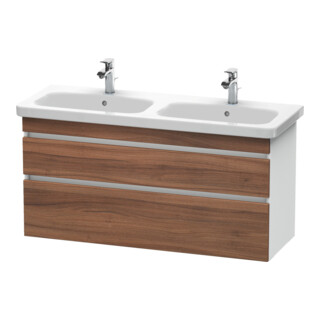 Duravit Waschtischunterschrank DuraStyle 123x44,8x61cm, 2 A, B l/r, N nat/weiß ma