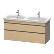 Duravit Waschtischunterschrank DuraStyle 123x44,8x61cm, 2 A, B li/re, Ei nat/b ma-1