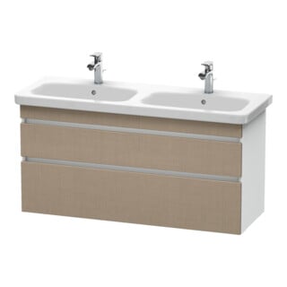 Duravit Waschtischunterschrank DuraStyle 123x44,8x61cm, 2 A, B li/re, lei/we ma