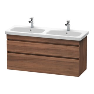 Duravit Waschtischunterschrank DuraStyle 123x44,8x61cm, 2 A, B li/re, Nussb Nat