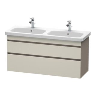 Duravit Waschtischunterschrank DuraStyle 123x44,8x61cm, 2 A, B li/re, tau/bas ma