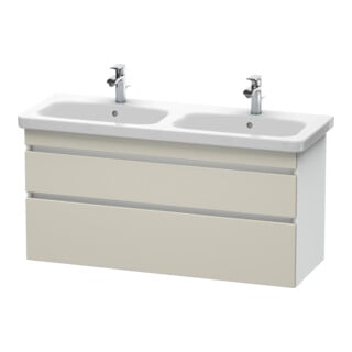 Duravit Waschtischunterschrank DuraStyle 123x44,8x61cm, 2 A, B li/re, tau/we ma