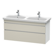 Duravit Waschtischunterschrank DuraStyle 123x44,8x61cm, 2 A, B li/re, tau/we ma