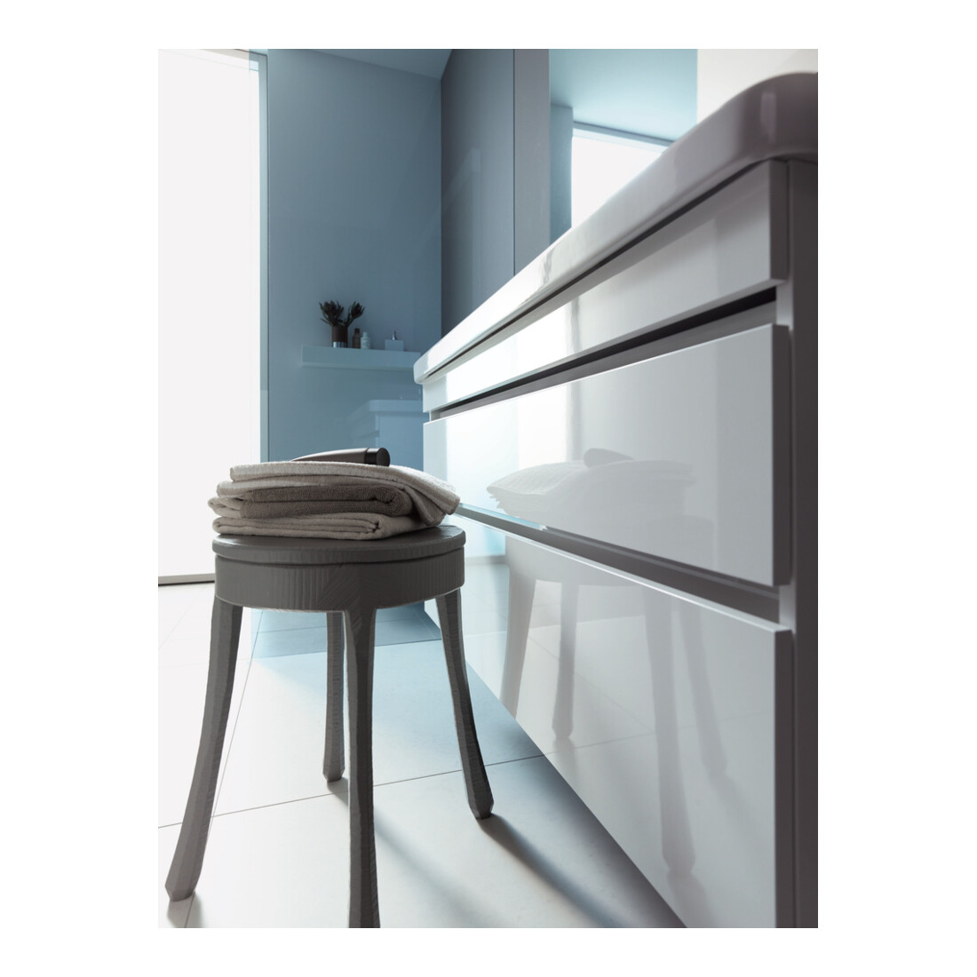 Duravit Waschtischunterschrank DuraStyle 123x44,8x61cm, 2 A, Beck. li/re, we. hgl