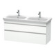 Duravit Waschtischunterschrank DuraStyle 123x44,8x61cm, 2 A, Beck. li/re, we. ma-1