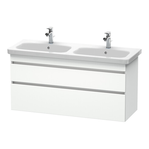 Duravit Waschtischunterschrank DuraStyle 123x44,8x61cm, 2 A, Beck. li/re, we. ma