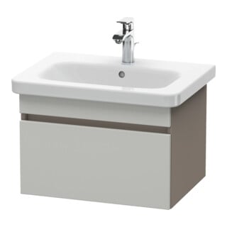 Duravit Waschtischunterschrank DuraStyle 58x44,8cm, betg/ba ma, 1 Ausz., wandhängend