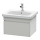 Duravit Waschtischunterschrank DuraStyle 58x44,8cm, betgr/we ma, 1 Ausz., wandhängend-1