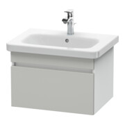 Duravit Waschtischunterschrank DuraStyle 58x44,8cm, betgr/we ma, 1 Ausz., wandhängend