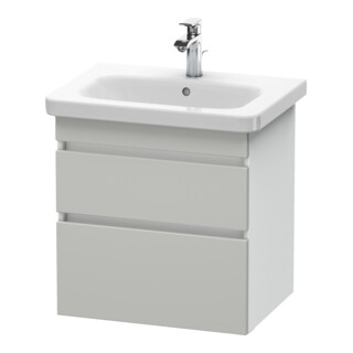 Duravit Waschtischunterschrank DuraStyle 58x44,8cm, betgr/we ma, 2 SchKa., wandhängend