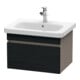 Duravit Waschtischunterschrank DuraStyle 58x44,8cm, E sw/Bas ma, 1 Ausz., wandhängend-1