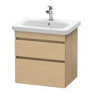 Duravit Waschtischunterschrank DuraStyle 58x44,8cm, Ei Nat, 2 Schubk., wandhängend