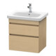 Duravit Waschtischunterschrank DuraStyle 58x44,8cm, Ei Nat, 2 Schubk., wandhängend-1