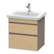 Duravit Waschtischunterschrank DuraStyle 58x44,8cm, Ei nat/b ma, 2 SchKa., wandhängend-1