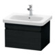 Duravit Waschtischunterschrank DuraStyle 58x44,8cm, Ei sw, 1 Auszug, wandhängend-1
