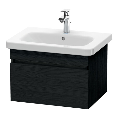 Duravit Waschtischunterschrank DuraStyle 58x44,8cm, Ei sw, 1 Auszug, wandhängend