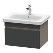 Duravit Waschtischunterschrank DuraStyle 58x44,8cm, gra m/bas ma, 1 Ausz., wandhängend-1