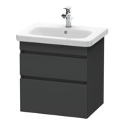 Duravit Waschtischunterschrank DuraStyle 58x44,8cm, graph ma, 2 SchKa., wandhängend-1