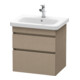 Duravit Waschtischunterschrank DuraStyle 58x44,8cm, lei, 2 SchKa., wandhängend-1