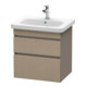 Duravit Waschtischunterschrank DuraStyle 58x44,8cm, lei/ba ma, 2 SchKa., wandhängend-1