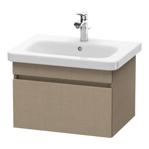 Duravit Waschtischunterschrank DuraStyle 58x44,8cm, leinen, 1 Auszug, wandhängend