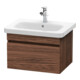 Duravit Waschtischunterschrank DuraStyle 58x44,8cm, Nussb dkl., 1 Ausz., wandhängend-1