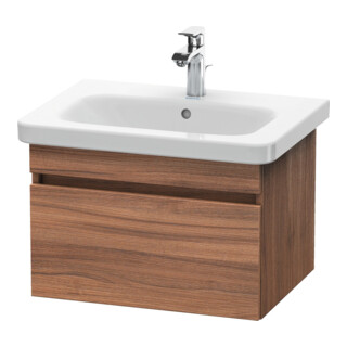 Duravit Waschtischunterschrank DuraStyle 58x44,8cm, Nussb Nat, 1 Ausz., wandhängend