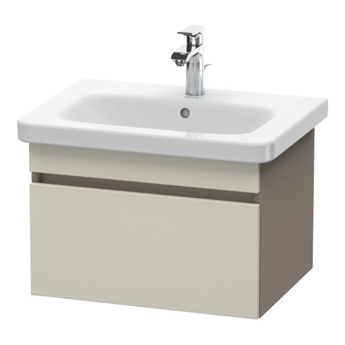 Duravit Waschtischunterschrank DuraStyle 58x44,8cm, tau/bas ma, 1 Ausz., wandhängend