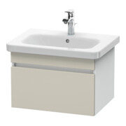 Duravit Waschtischunterschrank DuraStyle 58x44,8cm, tau/we ma, 1 Ausz., wandhängend