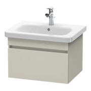 Duravit Waschtischunterschrank DuraStyle 58x44,8cm, taupe, 1 Auszug, wandhängend