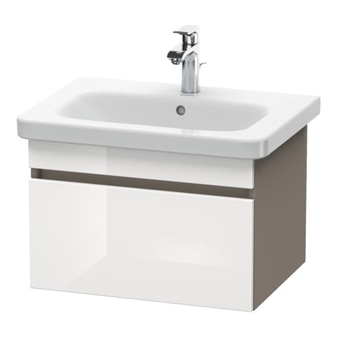 Duravit Waschtischunterschrank DuraStyle 58x44,8cm, we. hg/b ma, 1 Ausz., wandhängend
