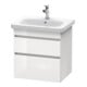 Duravit Waschtischunterschrank DuraStyle 58x44,8cm, we. hgl, 2 SchKa., wandhängend-1