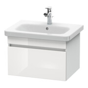 Duravit Waschtischunterschrank DuraStyle 58x44,8cm, we. hgl/we ma, 1 Ausz., wandhängend-1