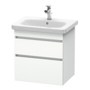 Duravit Waschtischunterschrank DuraStyle 58x44,8cm, we. ma, 2 SchKa., wandhängend