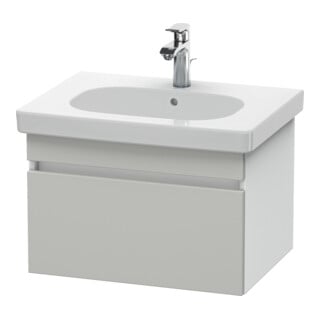 Duravit Waschtischunterschrank DuraStyle 60x45,3cm, betgr/we ma, 1 Ausz., wandhängend