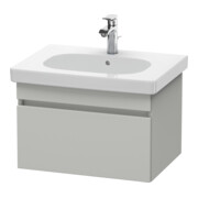 Duravit Waschtischunterschrank DuraStyle 60x45,3cm, betongr ma, 1 Ausz., wandhängend