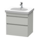 Duravit Waschtischunterschrank DuraStyle 60x45,3cm, betongr ma, 2 SchKa., wandhängend-1