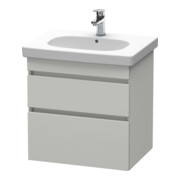 Duravit Waschtischunterschrank DuraStyle 60x45,3cm, betongr ma, 2 SchKa., wandhängend
