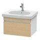 Duravit Waschtischunterschrank DuraStyle 60x45,3cm, E nat/weiß ma, 1 Ausz., wandhängend-1