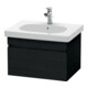 Duravit Waschtischunterschrank DuraStyle 60x45,3cm, Ei sw, 1 Auszug, wandhängend-1