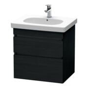 Duravit Waschtischunterschrank DuraStyle 60x45,3cm, Ei sw, 2 Schubk., wandhängend